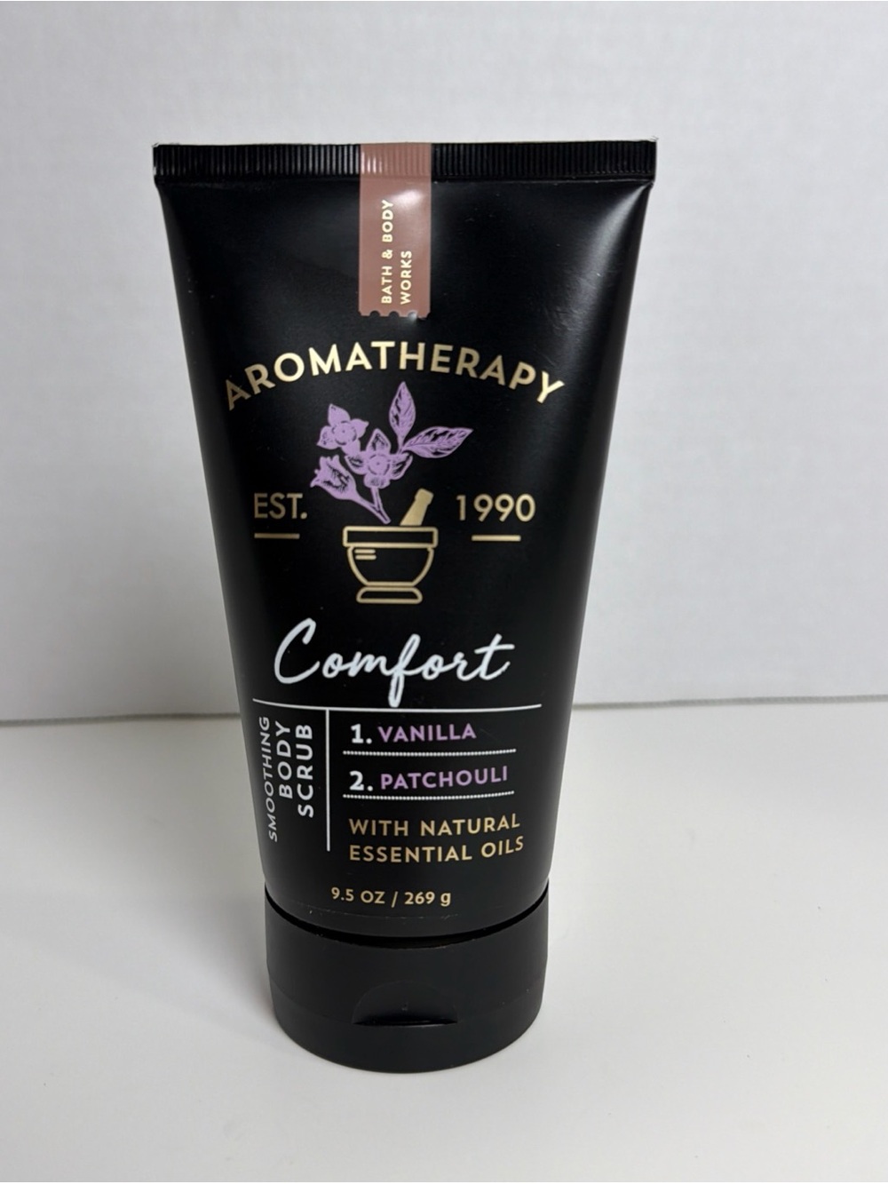 Bath & Body Works Aromatherapy Comfort Vanilla Patchouli Smoothing Body Scrub